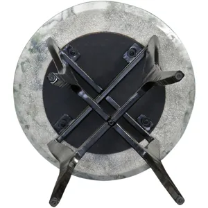 Hoxley Green Onyx Top Round End Table
