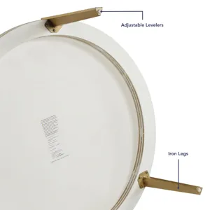 Gracie Coffee Table, White