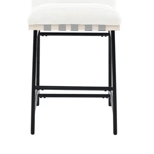 Nicco Black Iron 30" Bar Stool Base Frame