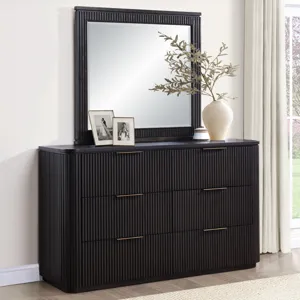 Henry 4-Piece Bedroom, Espresso Finish - Queen