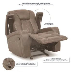 Marlow Sand Manual Recliner