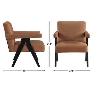 Helen Black Accent Chair