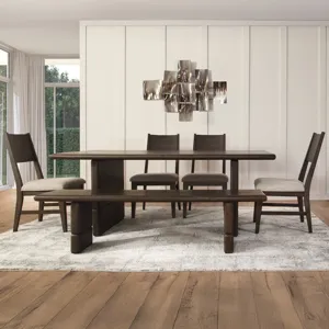 Norvell 6pcs Dining Set(T And 4s And 1bn)