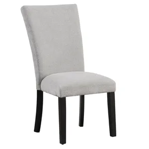 Artemis Gray Chenille Side Chair