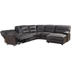 Ogden Sectional Console, Granite