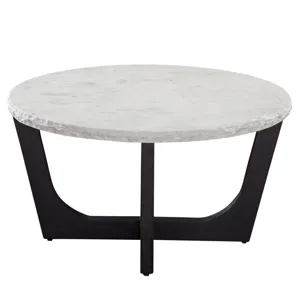 Chrissy White Marble Top Cocktail Table