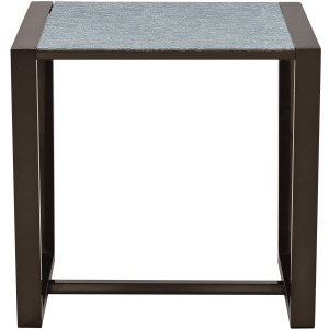 Mazie End Table W/Pattern Mirror