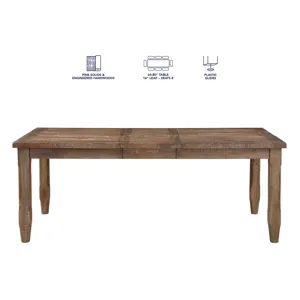 Riverdale Leg Table With 4 Wooden Side Chairs