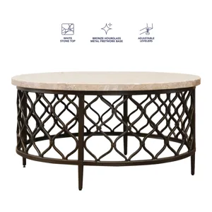 Roland Marbletop Cocktail Table