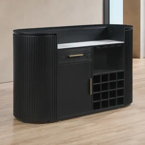 Colvin Black Bar, 68\" X 26\" X 42\"