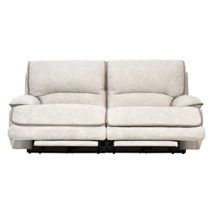 Olsen Dove Power Reclining Loveseat Sectional
