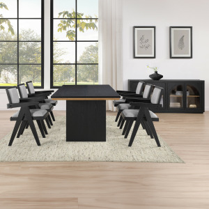 Magnolia 80-96" Table 7-Piece Arm Chair Dining Set