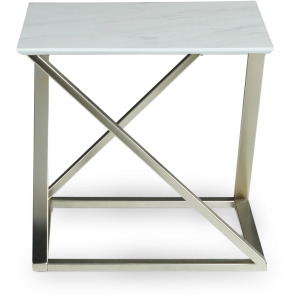 Zurich Faux White Marble Top