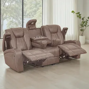 Marlow Sand Manual Recliner Sofa