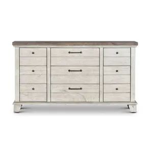 BearCreek Bear Creek White Dresser
