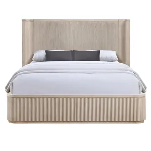 Henry Bed, Tan Finish - King