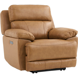Gatlin Dual Power Recliner Leather