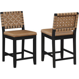 Reid Black Counter Chair