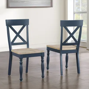 Darcy Blue Side Chair