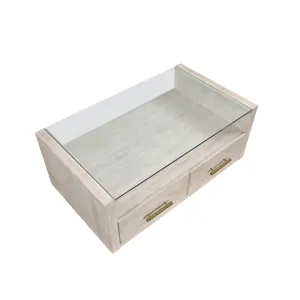 Garland Coffee Table, 2 Ends, Blonde Finish