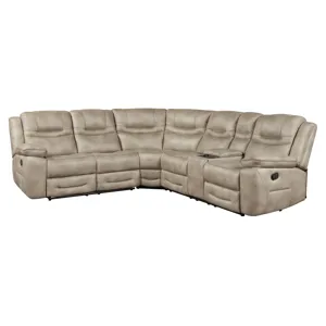 Shelton 3pc Manual Reclining Sectional