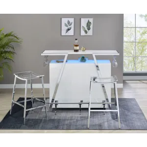 Zena 3-Piece Bar Set with LED Lighting