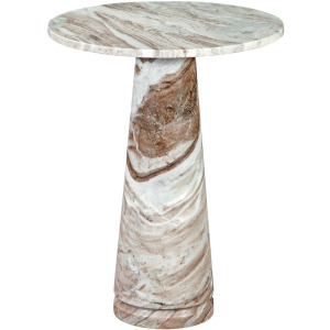 Joni Toronto Brown Marble End Table
