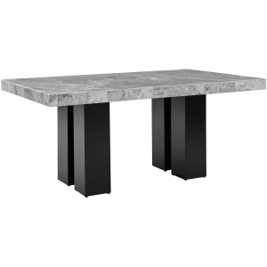 Camila 70-Inch Gray Marble Table Top
