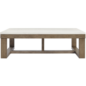 Calla White Marble Cocktail Table