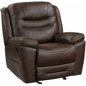 Stetson Manual Glider Recliner - Merlot