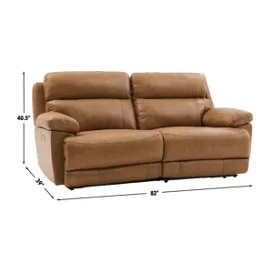 Gatlin Sand Power Reclining Loveseat Sectional