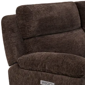 Gatlin Brown 2-Piece Power Reclining Living Room Sectional