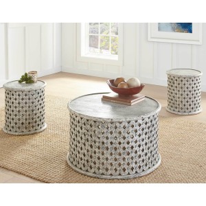 Samir Cocktail Table & 2 End Tables