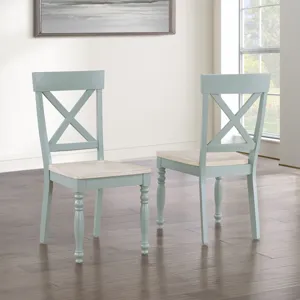 Darcy 5-Piece Dining Set, Green Finish