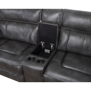 Provo Console W Power Slate