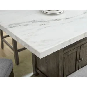 Grayson White Marble Top