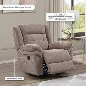 Sydney Brown Manual Recliner