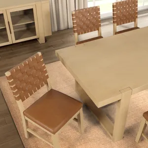 Reid 7pk Dining Table Set W Side Chairs