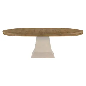 Vaughn 60-96″ Driftwood Dining Table Top W/2-18″ Leaves