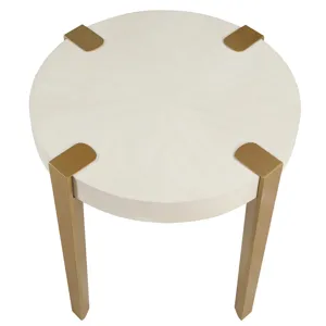 Gracie End Table, White