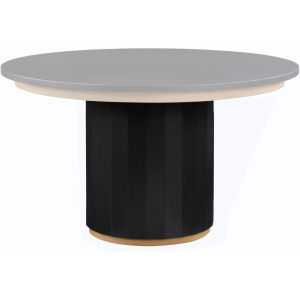 Magnolia Polygonal Circular Table Base, Black