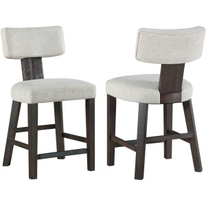 Oakley Black Counter Chair