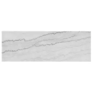 Vida White Marble Top Server