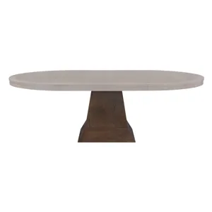 Vaughn Dining Table Base, Coffee Finish