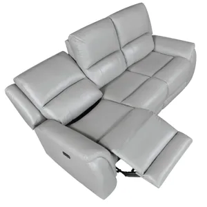 Alexandria Leather Power Reclining Sofa, Living Room Set