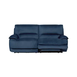 Olsen Indigo Power Reclining Loveseat Sectional