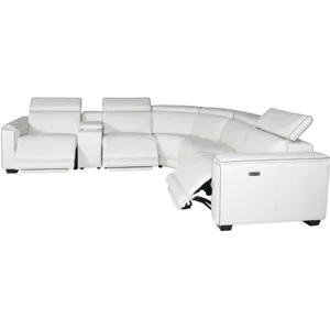 Lorenzo White Dual-Power LAF Recliner