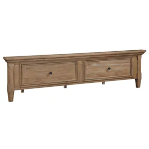 Riverdale Storage Footboard With Slats - King