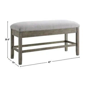 Grayson Storage Counter Bench
