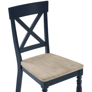 Darcy Blue Side Chair